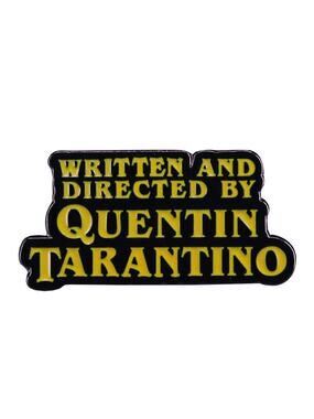 Written and Directed By Quentin Tarantino Pulp Fiction Enamel Pins 423-1
